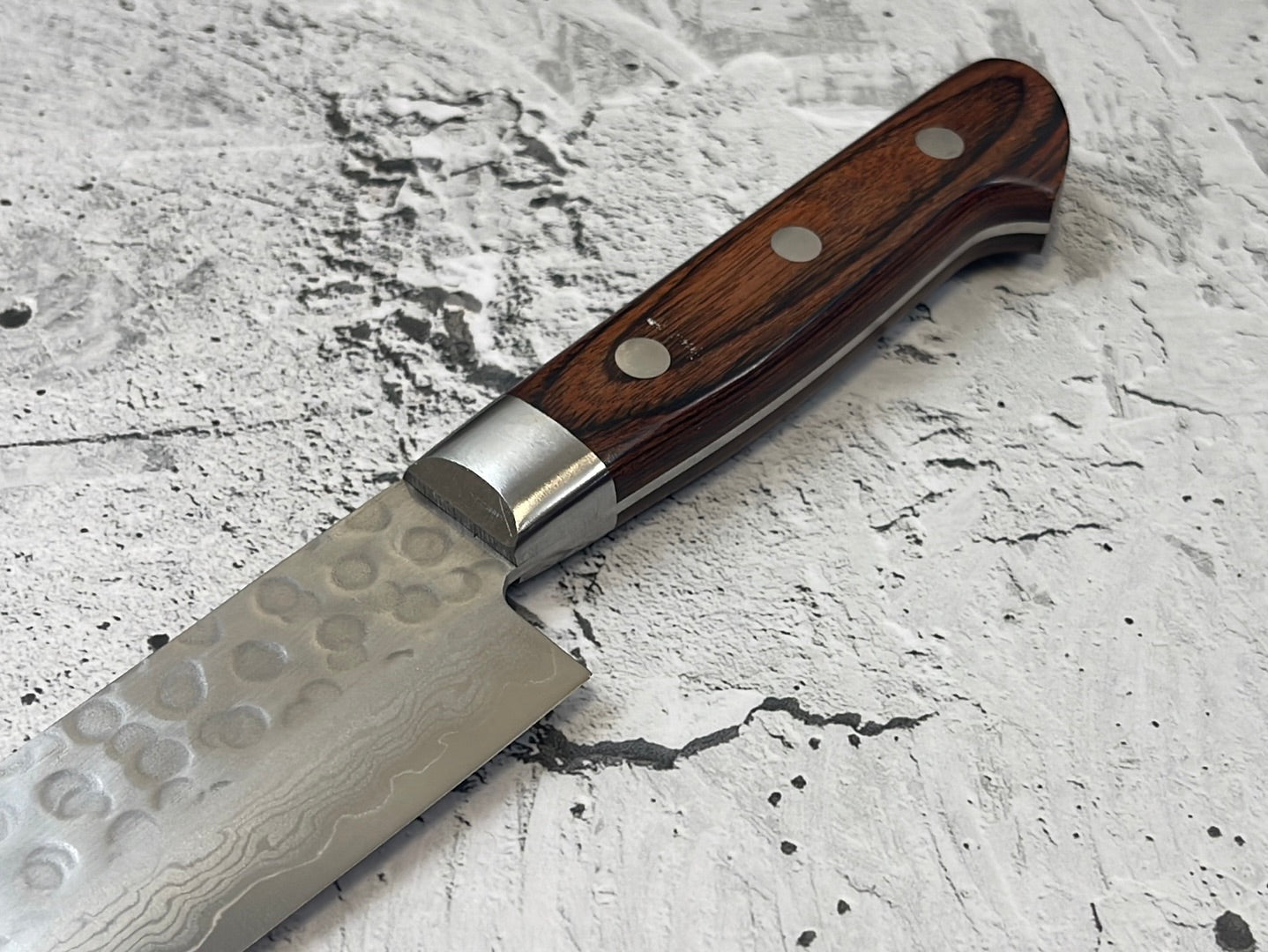 Tsunehisa VG10 Brown Pakka Sujihiki Knife 240mm - Made in Japan 🇯🇵