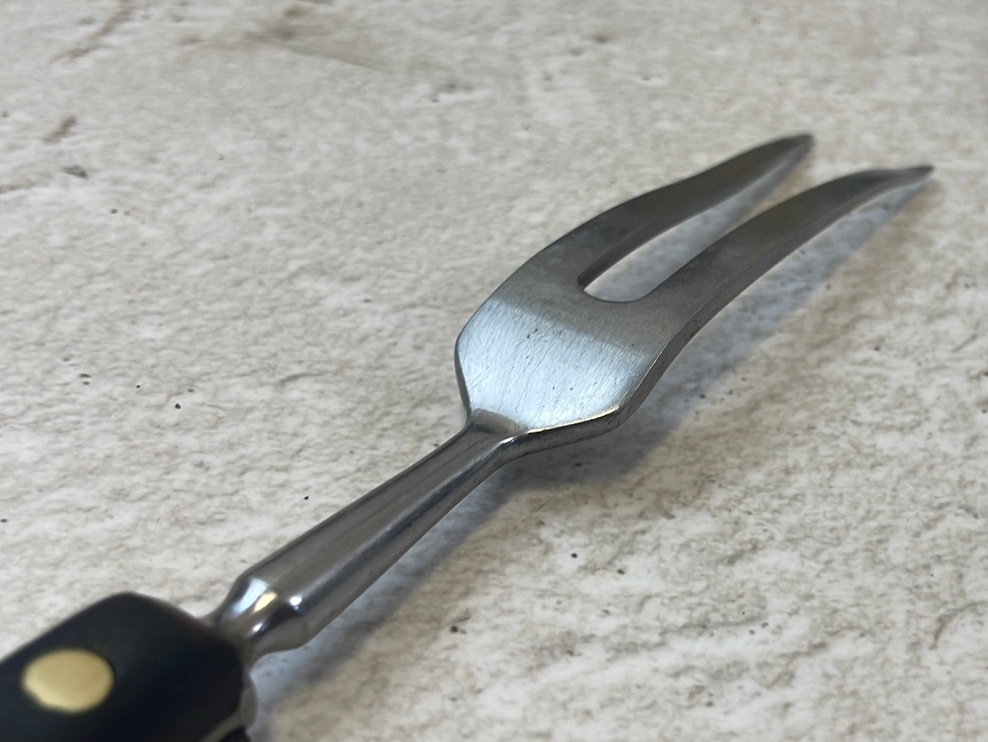 Vintage Wusthof curved Fork 150mm High Carbon Steel Made in Germany 🇩🇪 975
