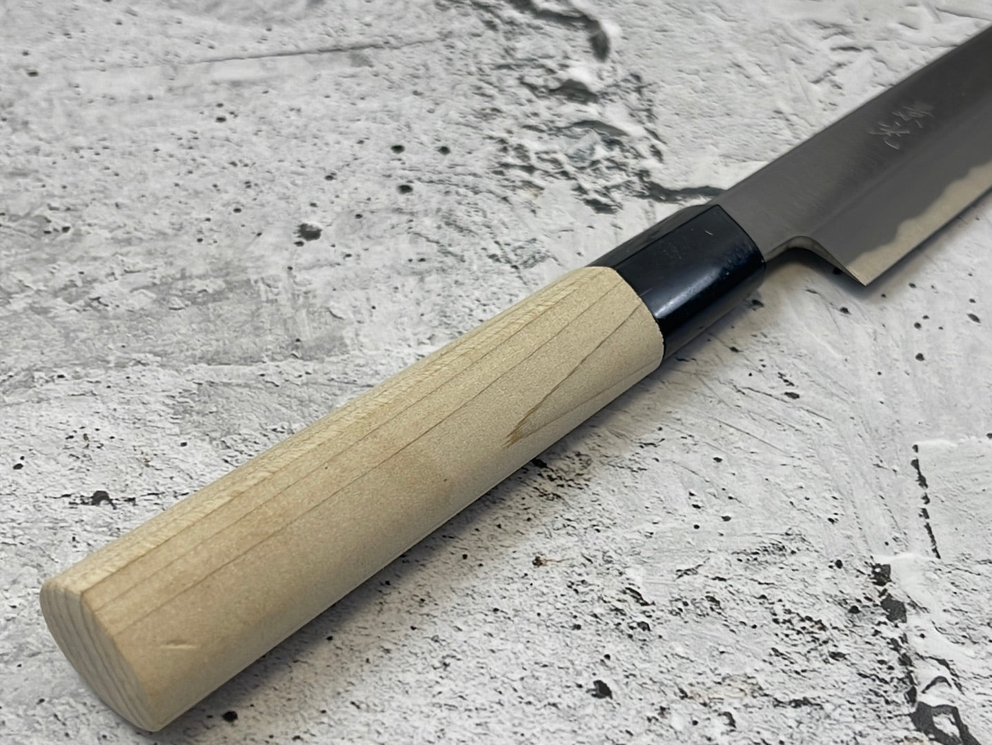 Vintage Japanese Yanagiba Knife 200mm Made in Japan  🇯🇵 Carbon Steel 847
