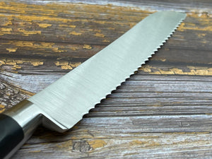 K Sabatier Authentic Bread Knife 20cm - HIGH CARBON STEEL Made In France