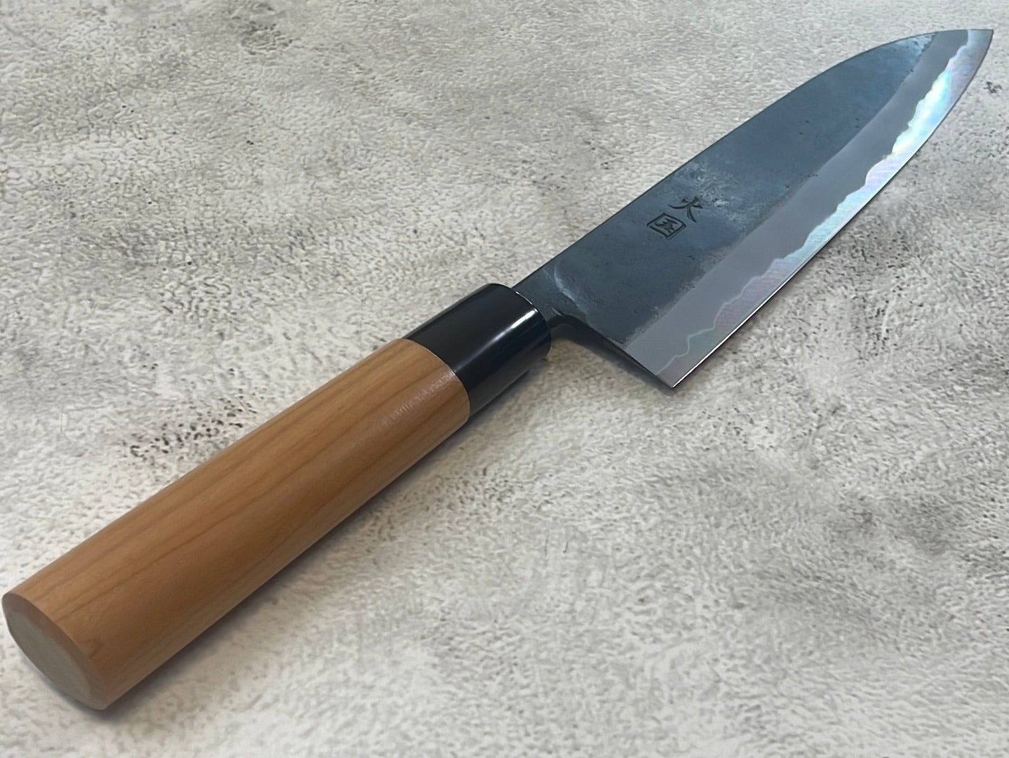 Hinokuni Shirogami #1 Gyuto Knife 210mm Cherry Wood Handle - Made in Japan 🇯🇵