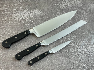 Wüsthof Classic 3 pc. Chef knife set