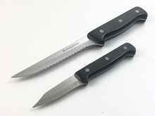 Load image into Gallery viewer, Set Of 2 J. A. Henckles Internacional Cooking Serrated Knives/ Ever Sharp Pro 09