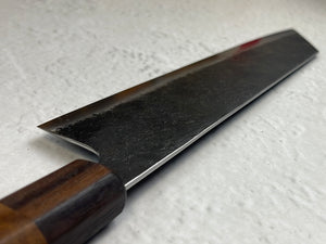 Kiritsuke 200mm Kurouchi, Jatiwood & Rosewood Timber Handle