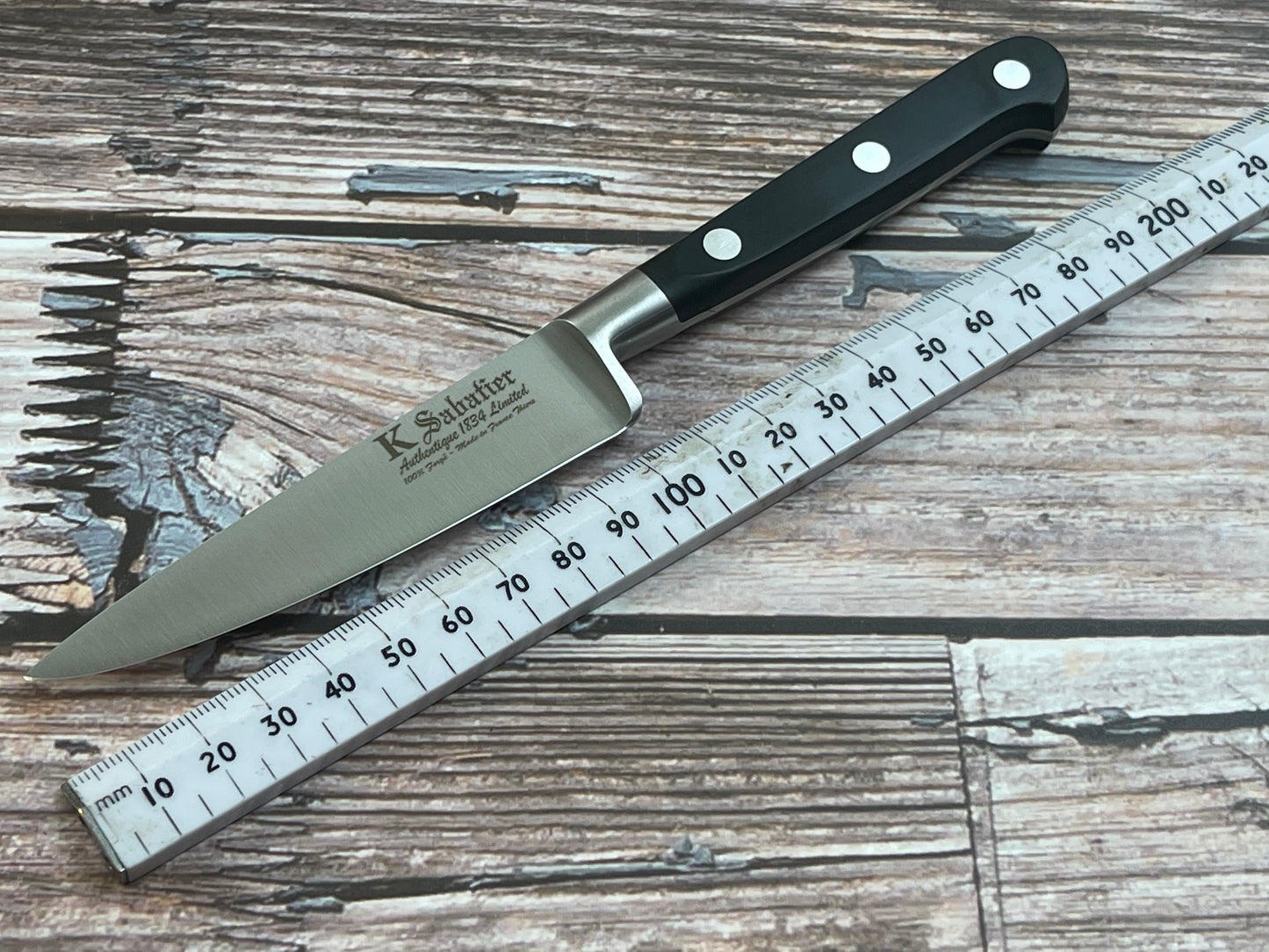 K Sabatier Limited Edition 1834 Authentique Paring Knife 100mm - HIGH CARBON STEEL Made In France