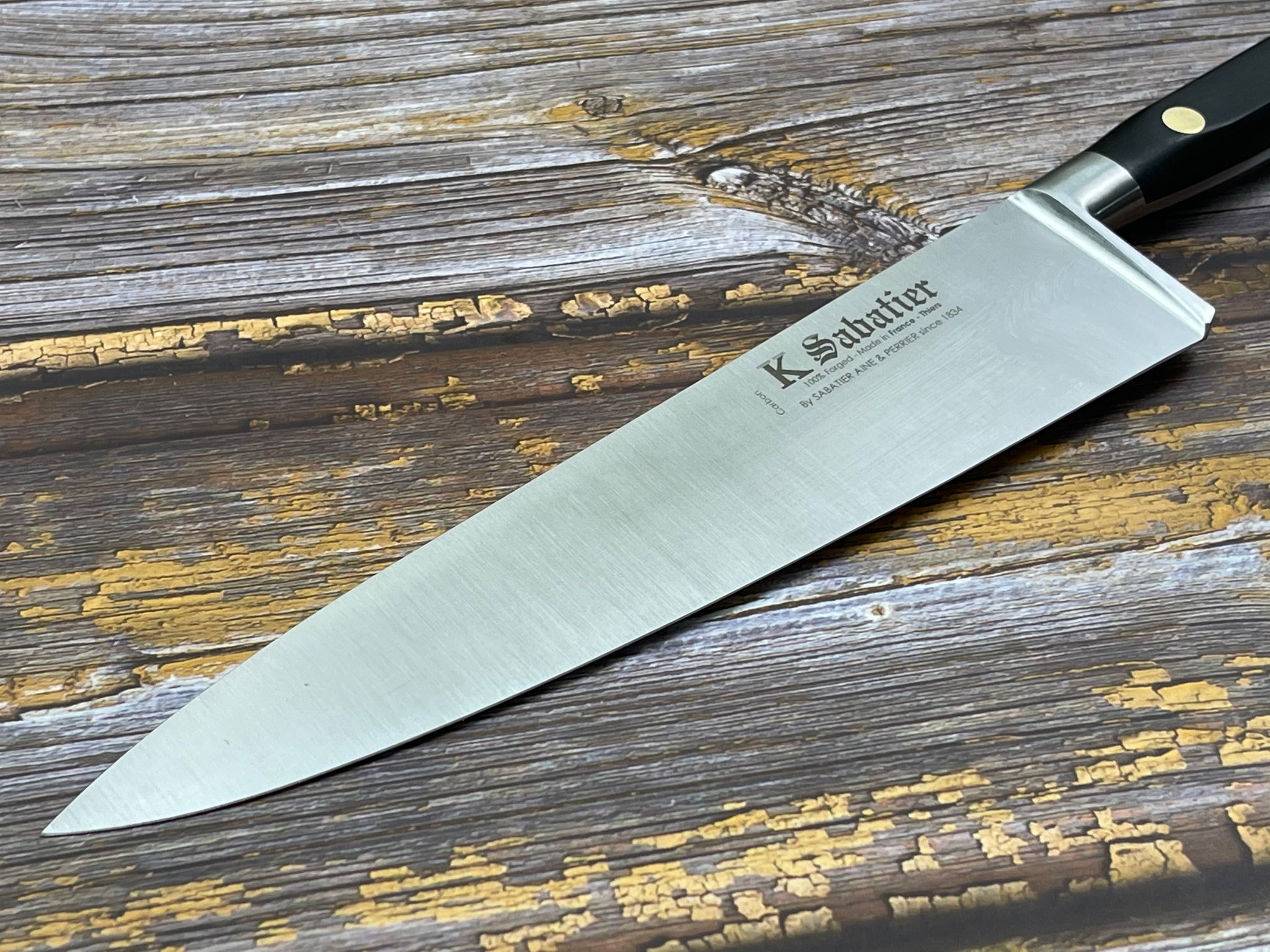 Sabatier Chef's 230mm - CARBON STEEL Made In France – Chef a knife
