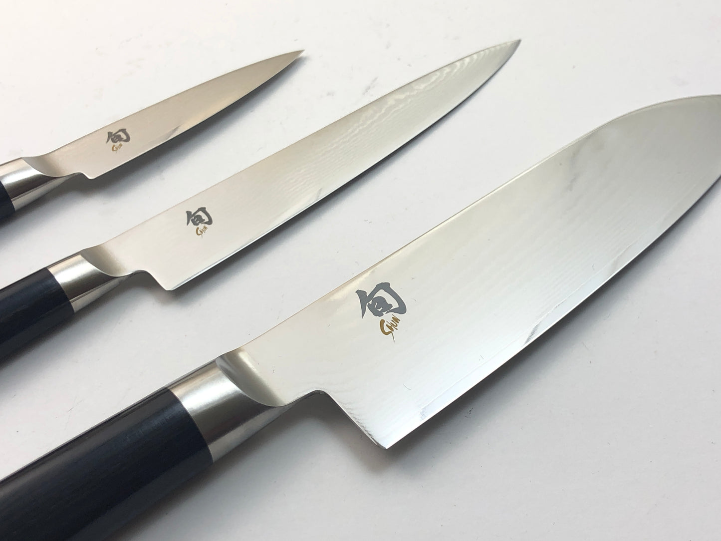 Shun Classic 3 Piece Santoku Knife Set