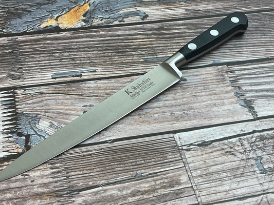 K Sabatier Limited Edition 1834 Authentique Slicing Knife 200mm - HIGH CARBON STEEL Made In France