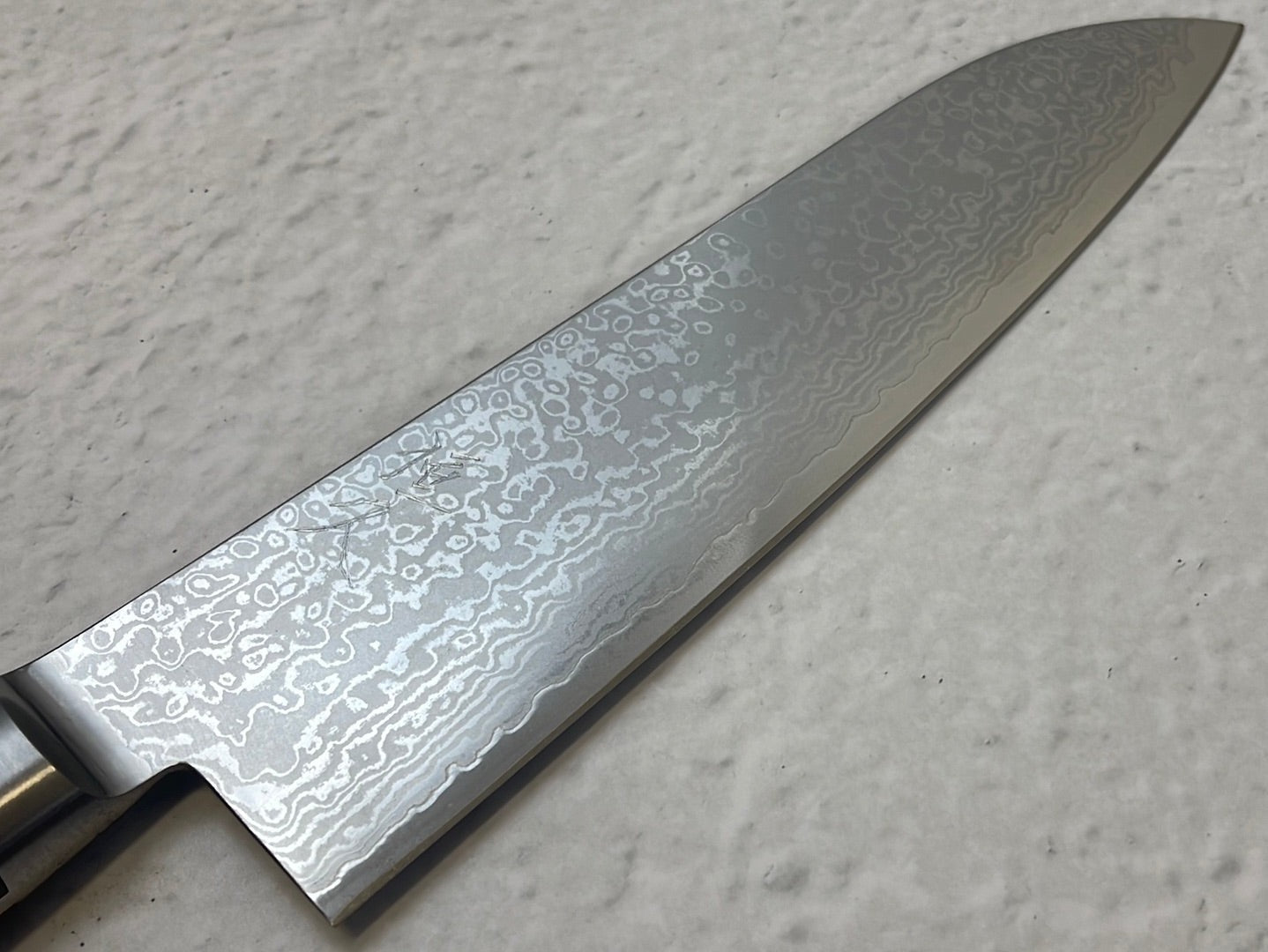 Tsunehisa VG10 33layers Damascus Steel Santoku 180mm Red Pakka Wood Handle - Made in Japan 🇯🇵