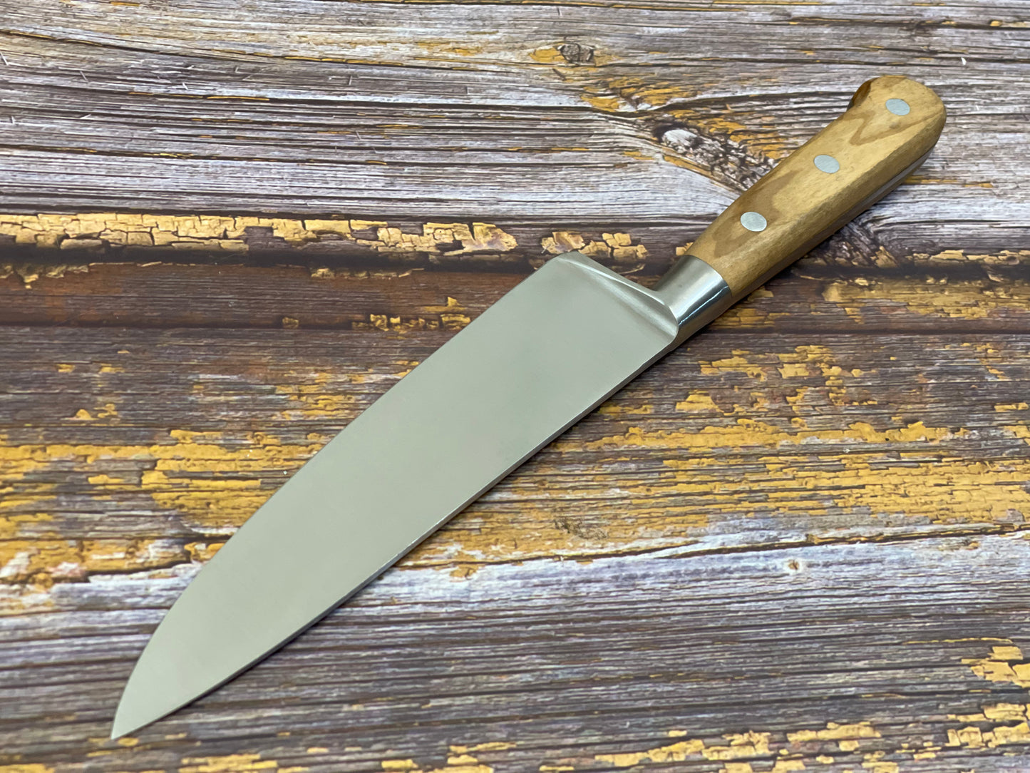 K Sabatier Chef Knife 150mm - HIGH CARBON STEEL - OLIVE WOOD HANDLE