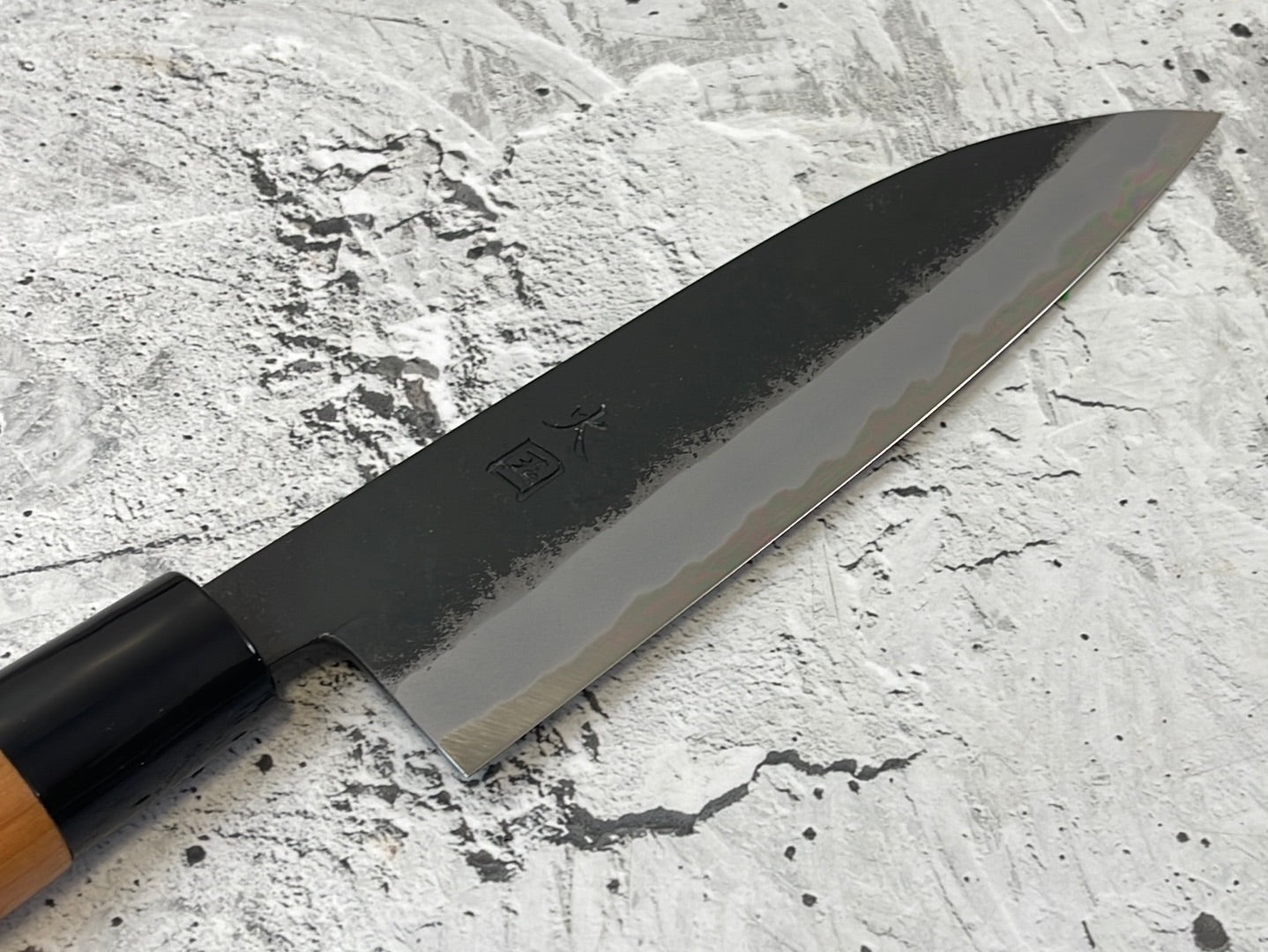 Hinokuni Shirogami #1 Gyuto Knife 180mm Cherry Wood Handle - Made in Japan 🇯🇵