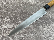 Load image into Gallery viewer, Vintage Japanese Yanagiba Knife 200mm Made in Japan 🇯🇵 Carbon Steel 535