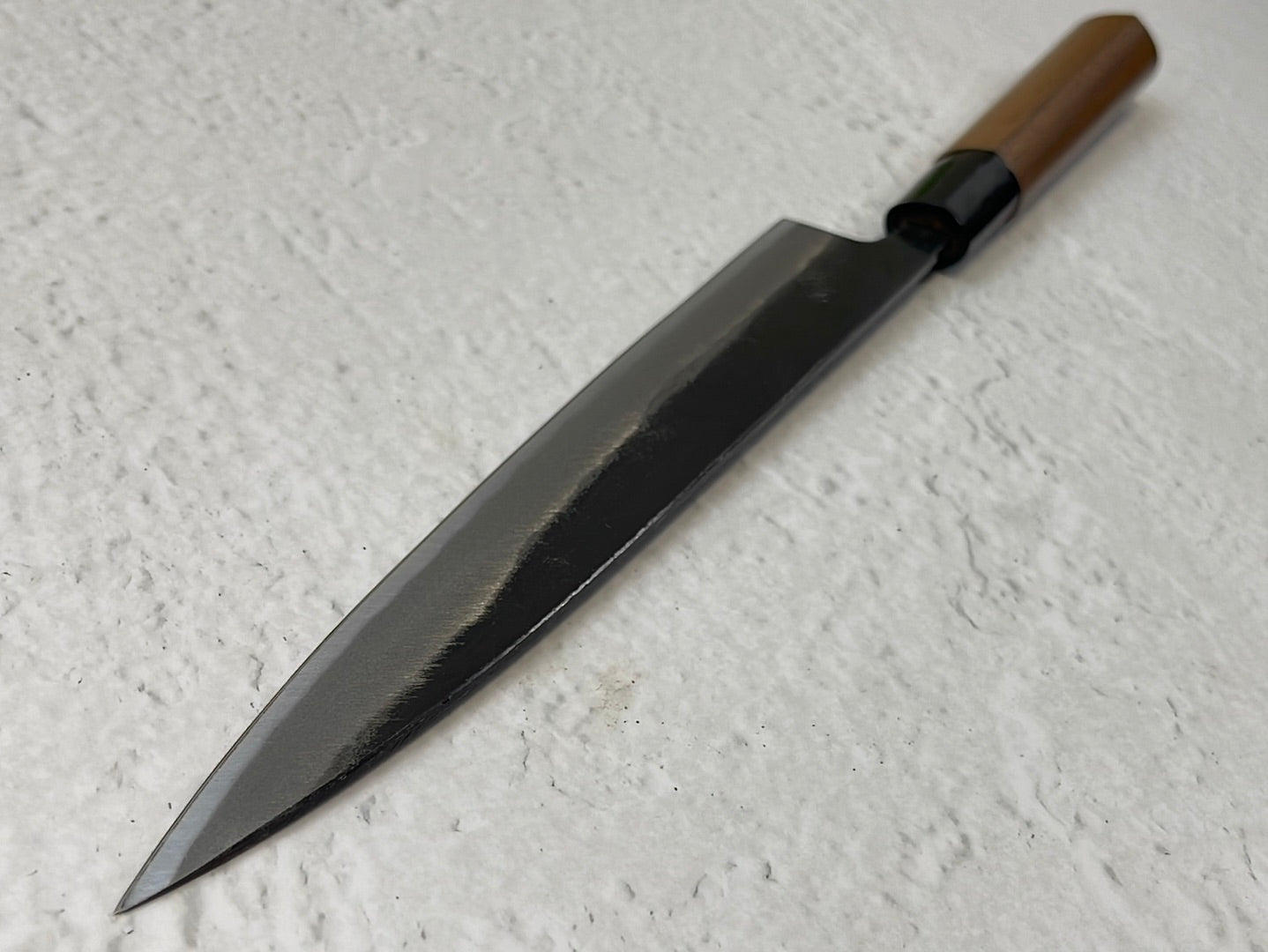 Zakuri Aokami Steel Kuro Yanagiba Knife 210mm - Made in Tosa 🇯🇵 Japan