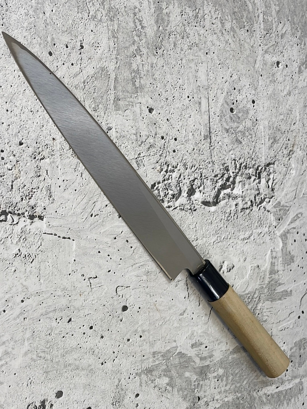 Vintage Japanese Yanagiba Knife 200mm Carbon Steel Made in Japan 845