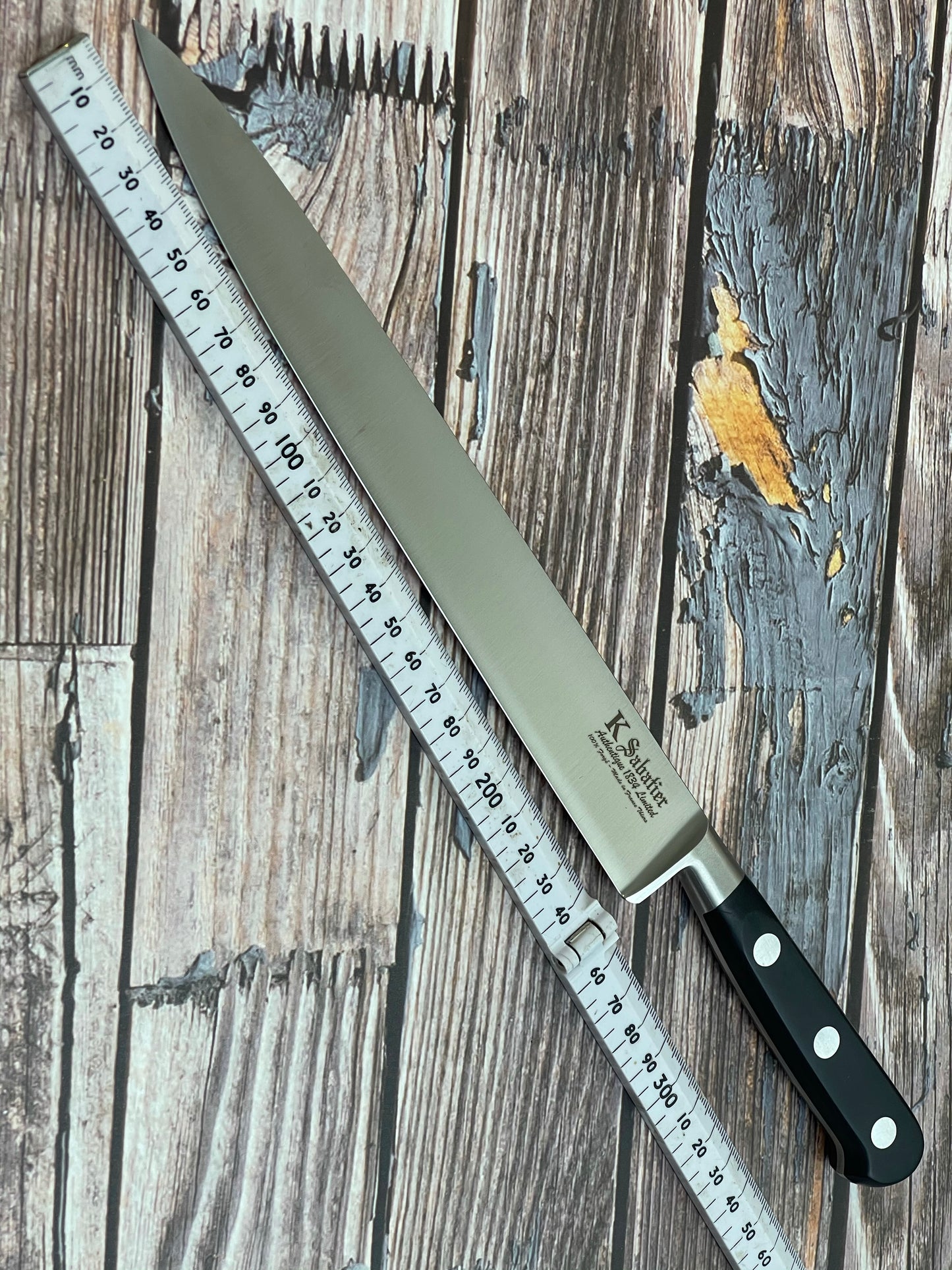 K Sabatier Limited Edition 1834 Authentique Slicing Knife 250mm - HIGH CARBON STEEL Made In France