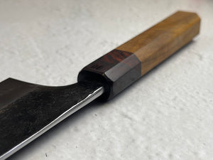 Gyuto 230mm (2022 Profile) Kurouchi Jatiwood and Rosewood Timber Handle