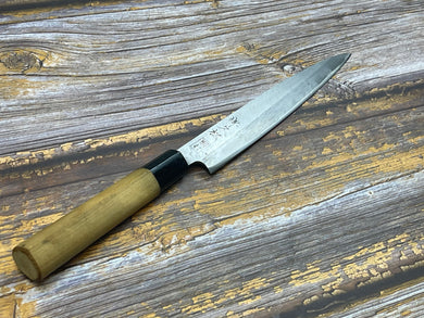 Vintage Japanese Yanagiba Knife 200mm  Made in Japan 🇯🇵 Carbon Steel 480