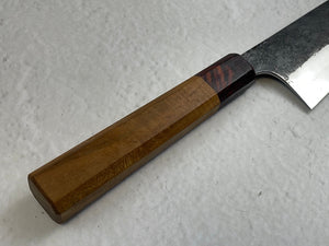 Gyuto 230mm (2022 Profile) Kurouchi Jatiwood and Rosewood Timber Handle