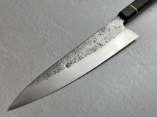 Load image into Gallery viewer, Gyuto 230mm Western Hybrid Nashiji  Full Rosewood with Brass Spacer
