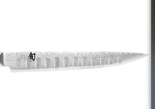 Load image into Gallery viewer, Shun Classic Scalloped Slicing Knife 22.9cm