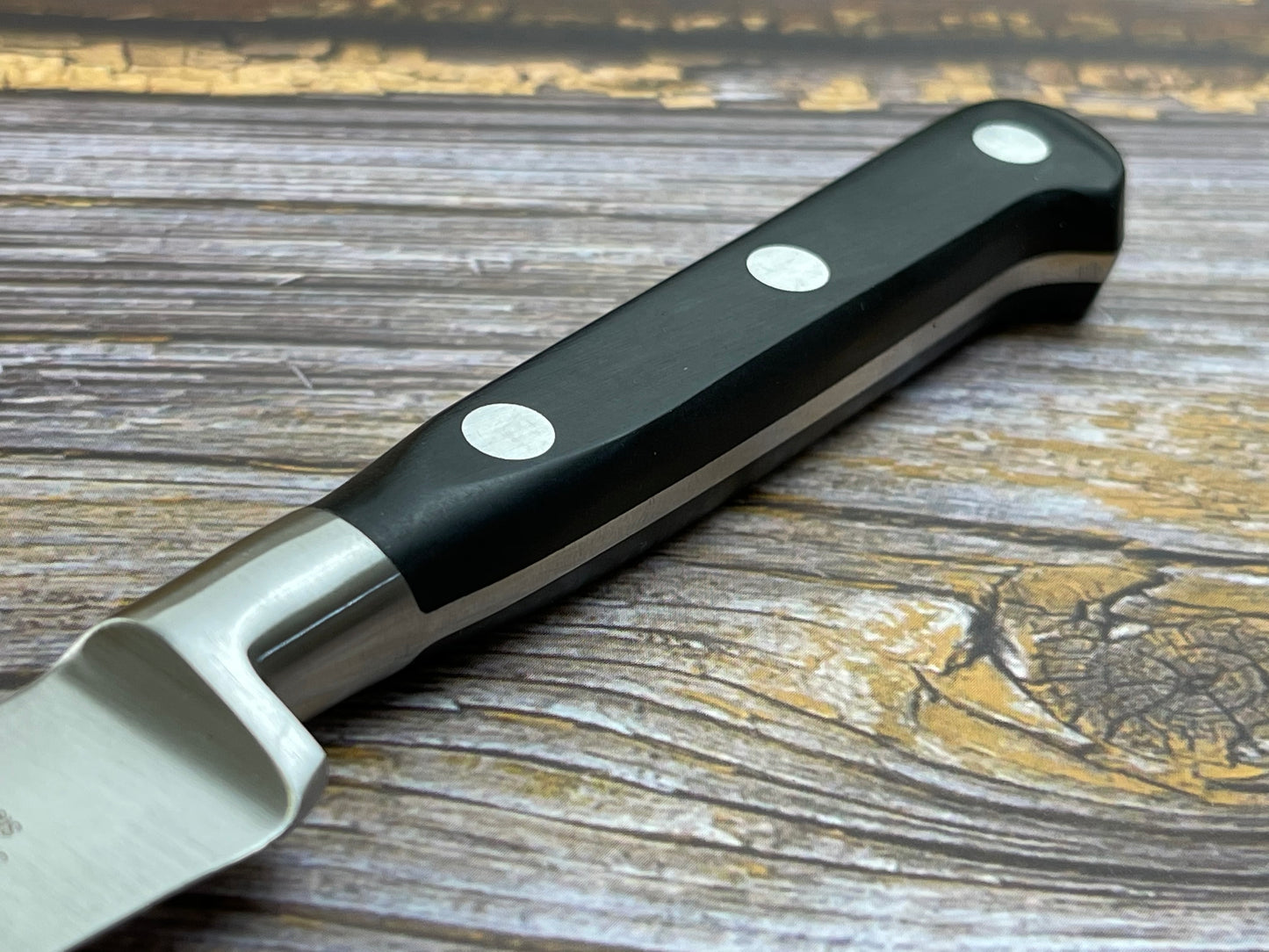 K Sabatier Authentique Curbed Paring Knife 8cm - High Carbon Steel