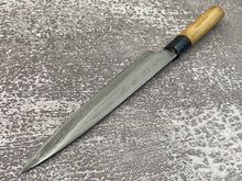 Load image into Gallery viewer, Vintage Japanese Yanagiba Knife 200mm Made in Japan 🇯🇵 Carbon Steel 535