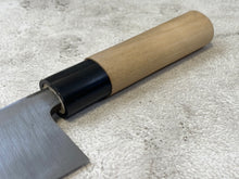 Load image into Gallery viewer, Vintage Japanese Deba Knife 150mm  Single Bevel Made in Japan 🇯🇵 Carbon Steel 1169