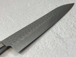 Tsunehisa AUS-8 Tsuchime Santoku Knife 180mm Brown Pakka Wood - Made in Japan 🇯🇵