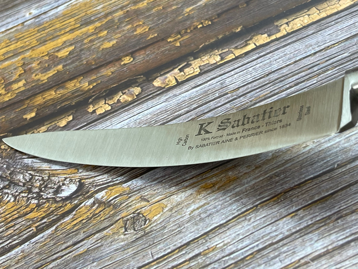 K Sabatier Authentique Flexible Fillet Knife 150mm - HIGH CARBON STEEL Made In France