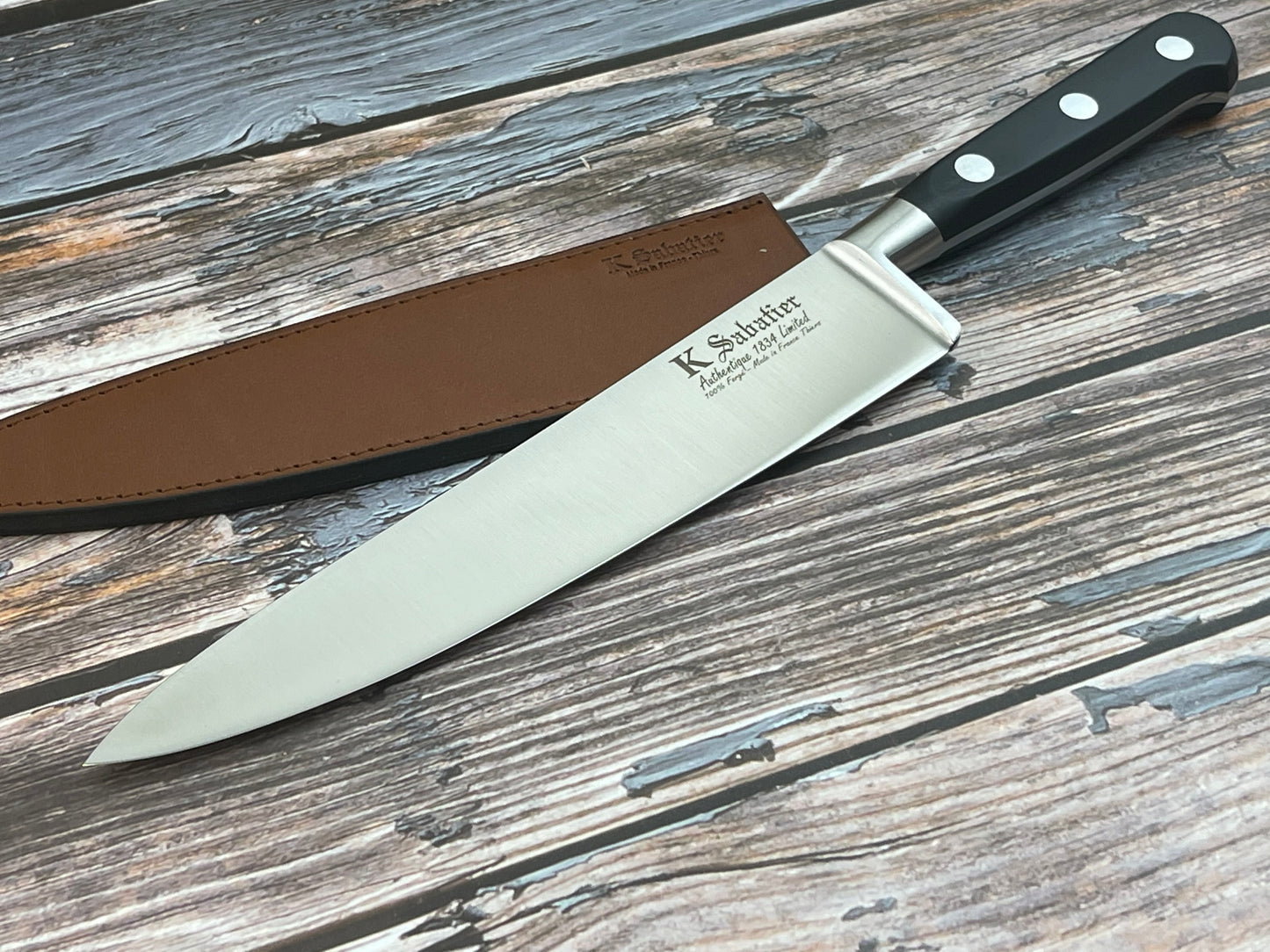 K Sabatier Limited Edition 1834 Authentique Chef's Knife 200mm - HIGH CARBON STEEL Made In France