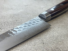 Load image into Gallery viewer, Tsunehisa VG10 Brown Pakka Petty 135mm - Made in Japan 🇯🇵