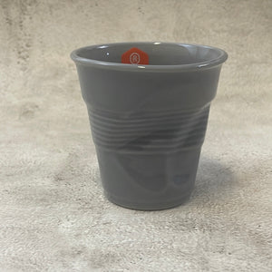 Froisses Cappuccino Coffee Cup 180ml Set of 6x Grey