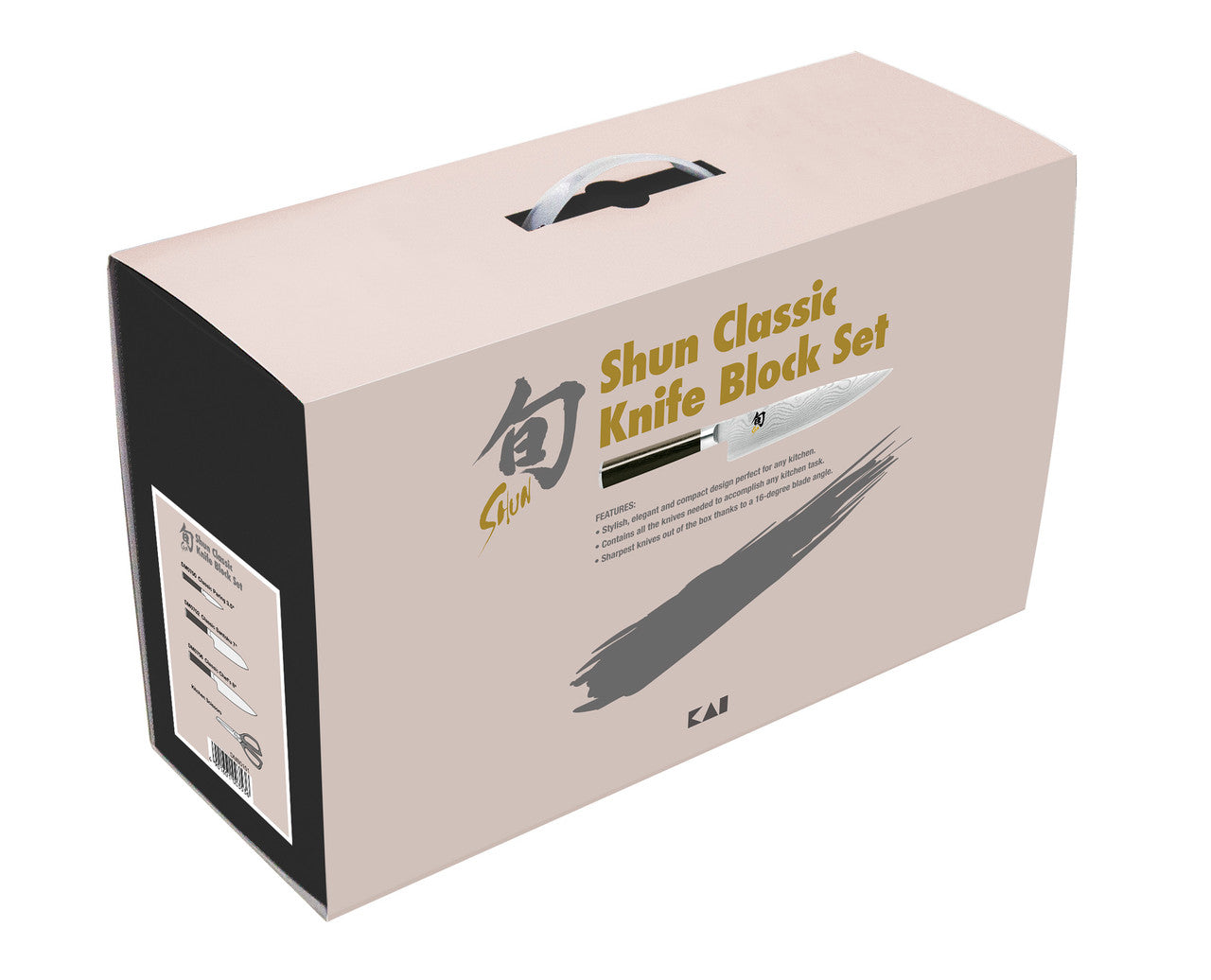 Shun Classic Series 5 Piece Knife Block Set