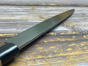 Vintage Japanese Yanagiba Knife 230mm Made in Japan 🇯🇵 Carbon Steel 483