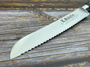 K Sabatier Authentic Bread Knife 20cm - HIGH CARBON STEEL Made In France