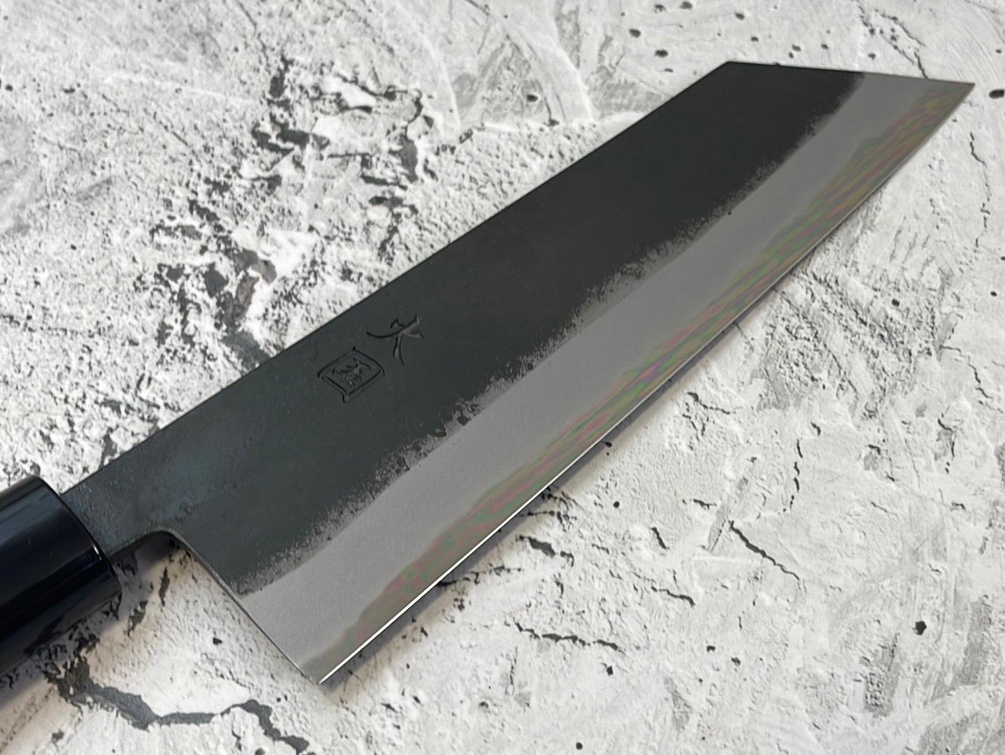 Hinokuni Shirogami #1 Bunka Knife 180mm Cherry Wood Handle - Made in Japan 🇯🇵