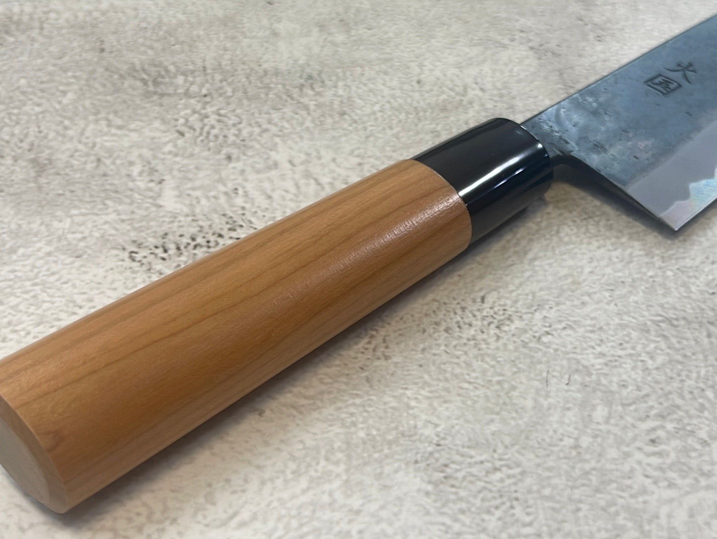 Hinokuni Shirogami #1 Gyuto Knife 210mm Cherry Wood Handle - Made in Japan 🇯🇵