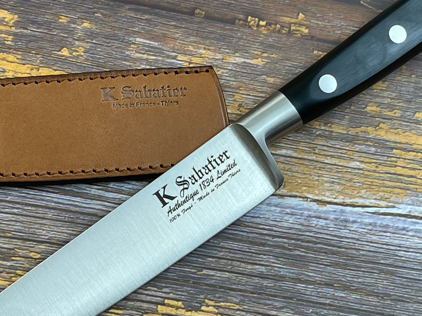 K Sabatier Limited Edition 1834 Authentique Chef's Knife 150mm - HIGH CARBON STEEL Made In France