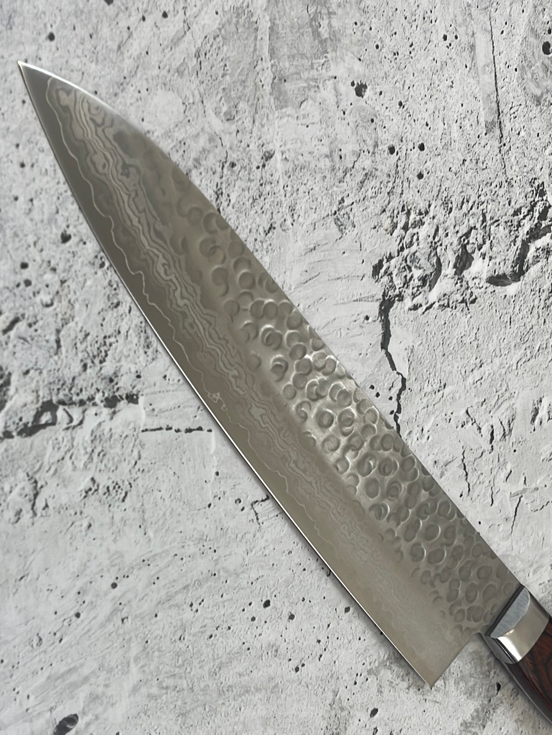 Tsunehisa VG10 Brown Pakka Gyuto Knife 240mm - Made in Japan 🇯🇵