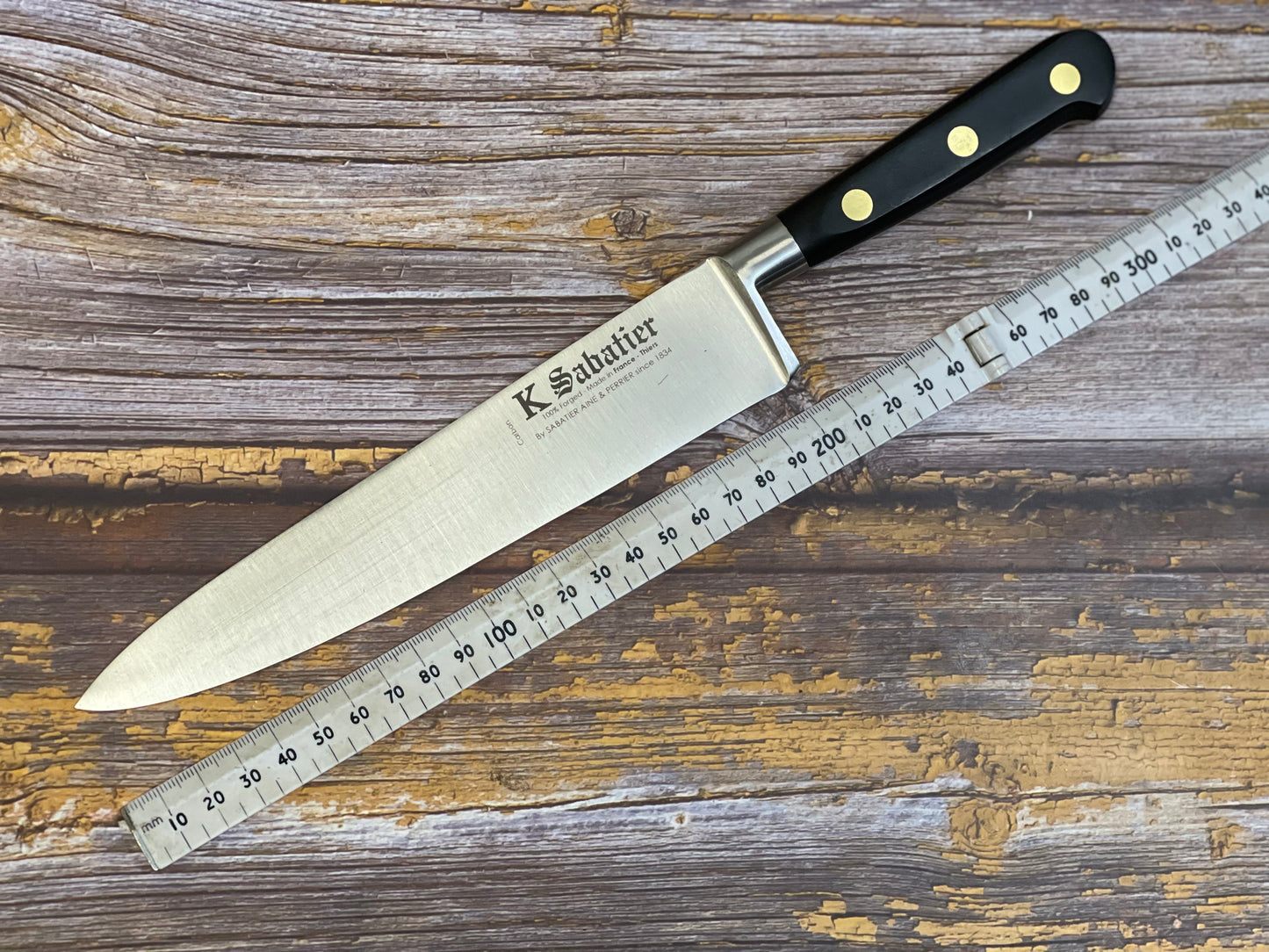 K Sabatier Chef's Knife 200mm - CARBON STEEL Made In France