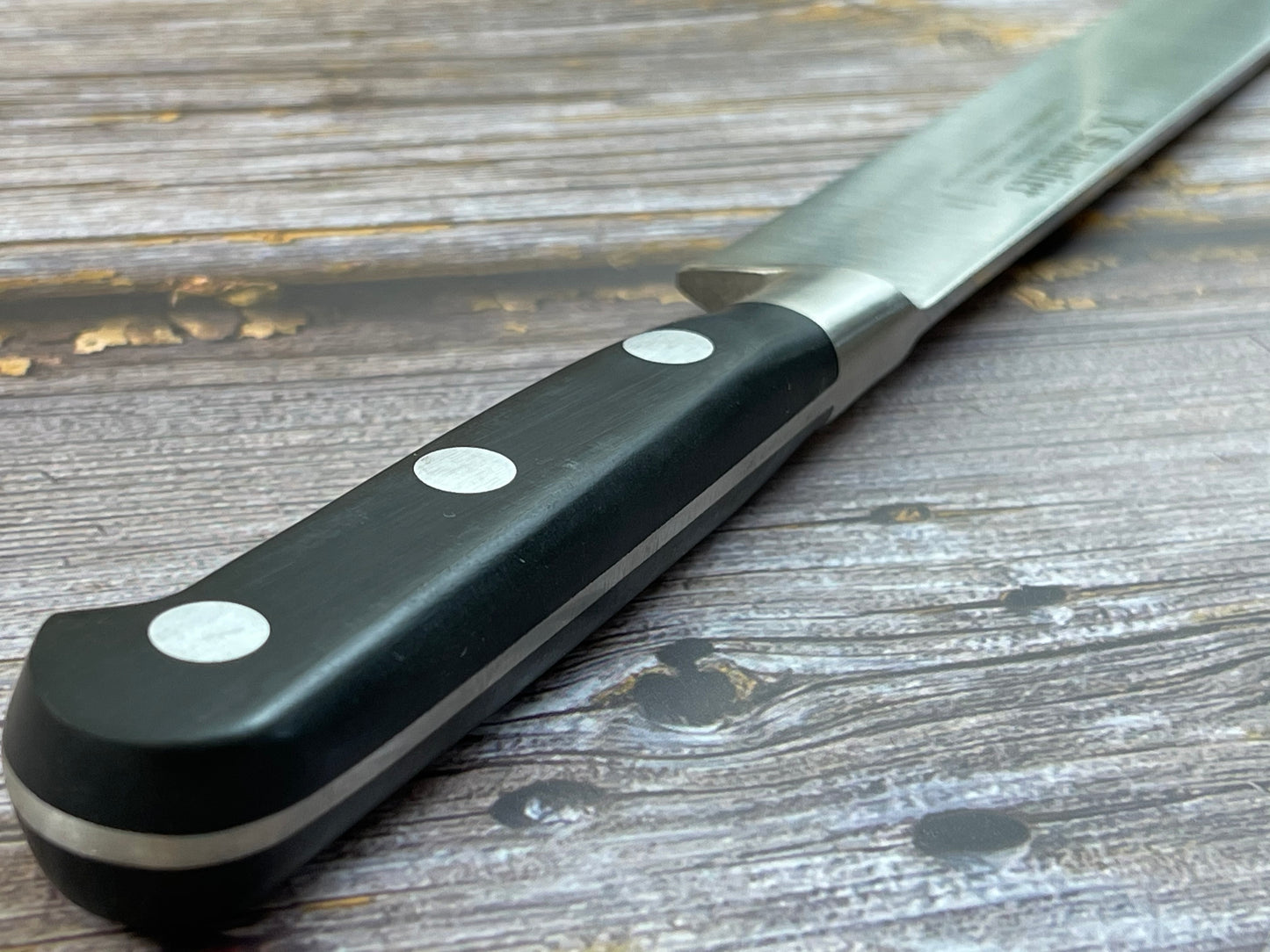 K Sabatier Authentique Ham knife 30cm - HIGH CARBON STEEL 300mm Made In France