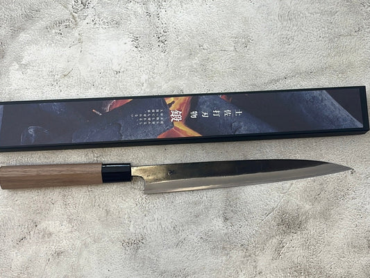 Zakuri Aokami Steel Kuro Yanagiba Knife 240mm - Made in Tosa 🇯🇵 Japan