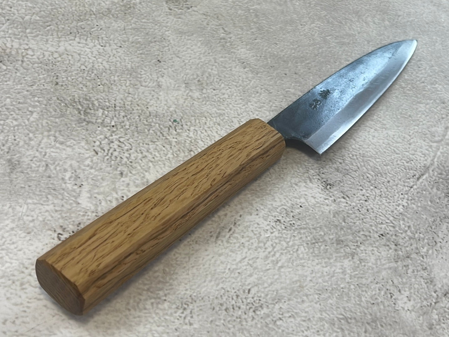 Tsukasa Shiro Kuro 135mm Yanagi- Shirogami Steel - Oak Octagnon Handle