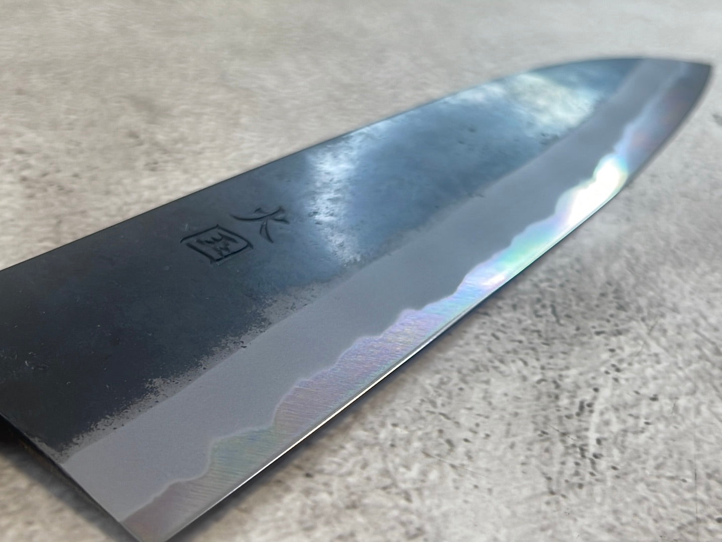 Hinokuni Shirogami #1 Gyuto Knife 210mm Cherry Wood Handle - Made in Japan 🇯🇵