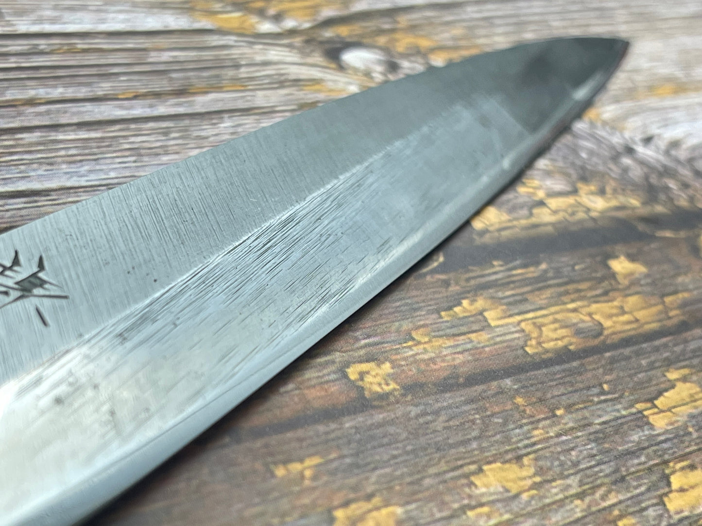 Vintage Japanese Yanagiba Knife 200mm  Made in Japan 🇯🇵 Carbon Steel 480