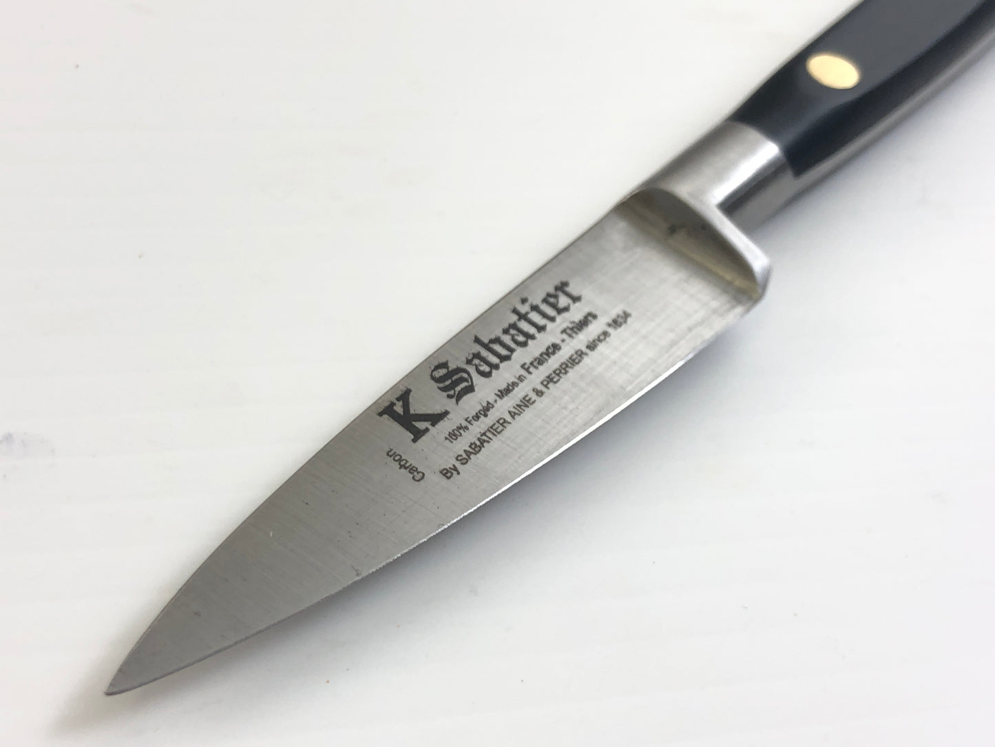 K Sabatier Paring Knife 80mm - CARBON STEEL Made In France