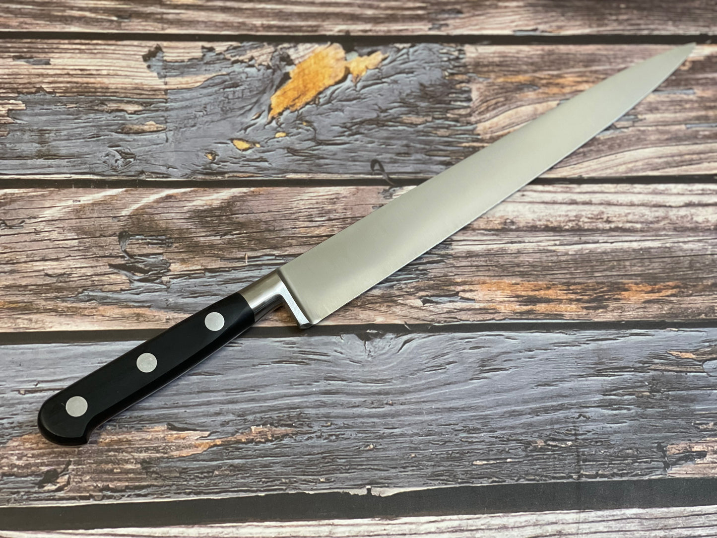 K Sabatier Authentique Slicing Knife 250mm - HIGH CARBON STEEL Made In France