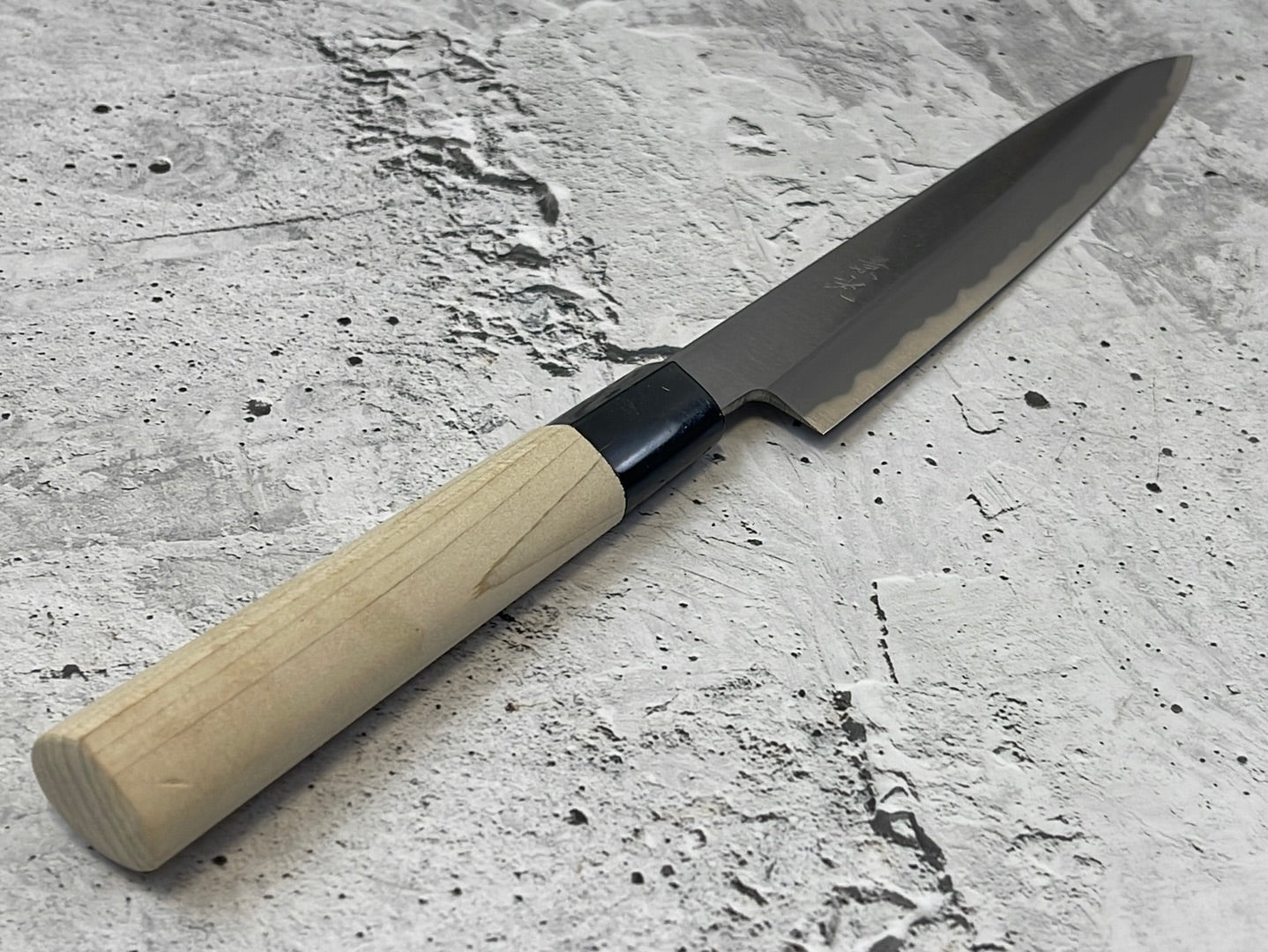 Vintage Japanese Yanagiba Knife 200mm Made in Japan  🇯🇵 Carbon Steel 847