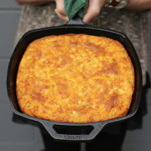 Load image into Gallery viewer, LODGE COOKWARE 10.5” Square Cast Iron Skillet with Helper Handle
