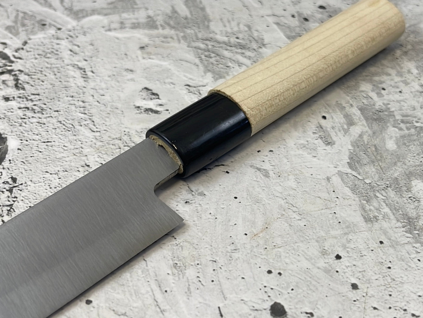 Vintage Japanese Yanagiba Knife 200mm Made in Japan  🇯🇵 Carbon Steel 847